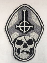 GHOST - PAPA NIHIL CUT OUT EMBROIDERED PATCH