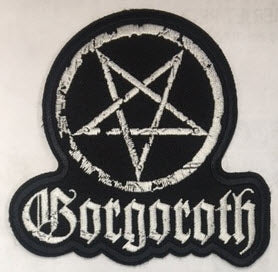 GORGOROTH - LOGO CUT OUT EMBROIDERED PATCH
