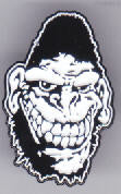 GORILLA BISCUITS - GORILLA CUT OUT ENAMEL PIN