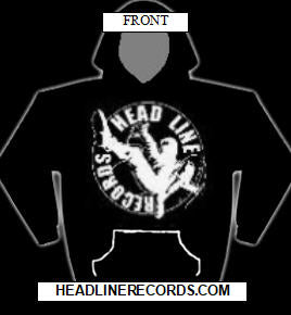 HEADLINE RECORDS - CLASSIC LOGO HOODIE SWEAT SHIRT