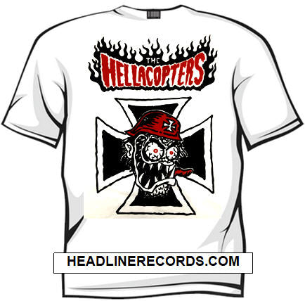 HELLACOPTERS - IRON CROSS MONSTER TEE SHIRT