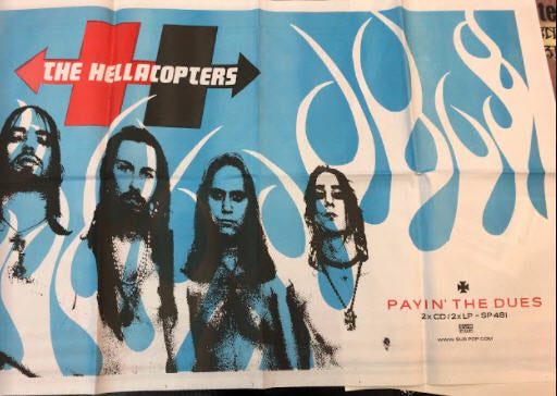 HELLACOPTERS - PAYING THE DUES POSTER