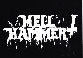 HELLHAMMER - HELLHAMMER STICKER