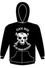 CLASS WAR BY ALL MEANS NECESSARY - HOODIE SWEATSHIRT