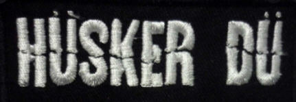 HUSKER DU - HUSKER DU EMBROIDERED PATCH