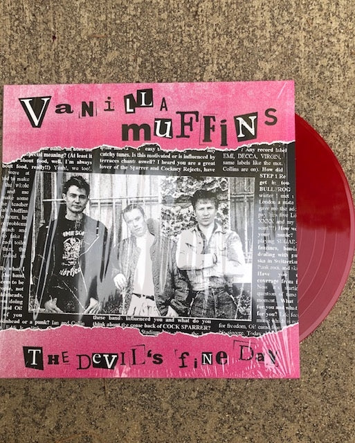 VANILLA MUFFINS - THE DEVIL'S FINE DAY (RED LP)