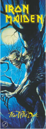 IRON MAIDEN - FEAR OF THE DARK FABRIC FLAG BANNER