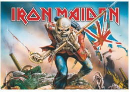 IRON MAIDEN - TROOPER FABRIC FABRIC FLAG BANNER
