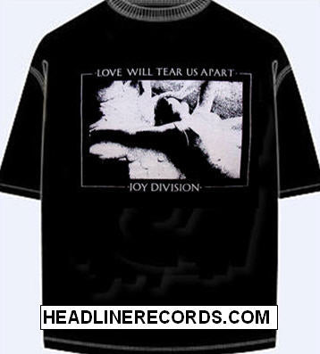 JOY DIVISION - LOVE WILL TEAR US APART (BLACK SHIRT) TEE SHIRT