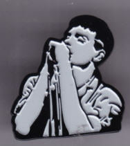 JOY DIVISION - IAN CUT OUT ENAMEL PIN