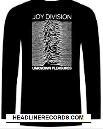 JOY DIVISION - UNKNOWN PLEASURE LONG SLEEVE TEE SHIRT
