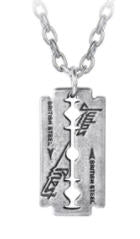 JUDAS PRIEST - RAZOR BLADE PENDANT