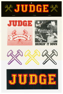 JUDGE - STICKER PACK