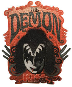KISS - THE DEMON EMBROIDERED PATCH