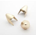 LARGE SILVER ENGLISH 77 CONES STUDS (PACK OF 20) - FREE SHIPPING