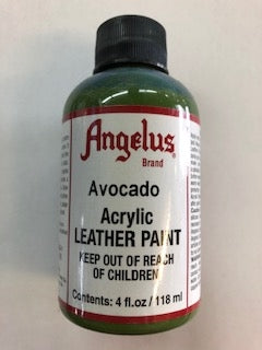 Angelus Leather Paint Avocado Acrylic