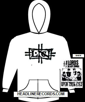 LORDS OF THE NEW CHURCH - OPEN YOUR EYES HOODIE SWEATSHIRT