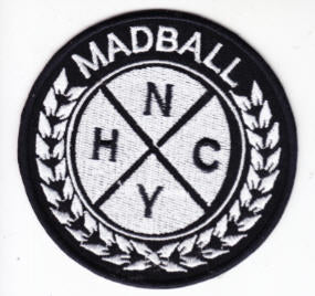 MADBALL - NYHC EMBROIDERED PATCH