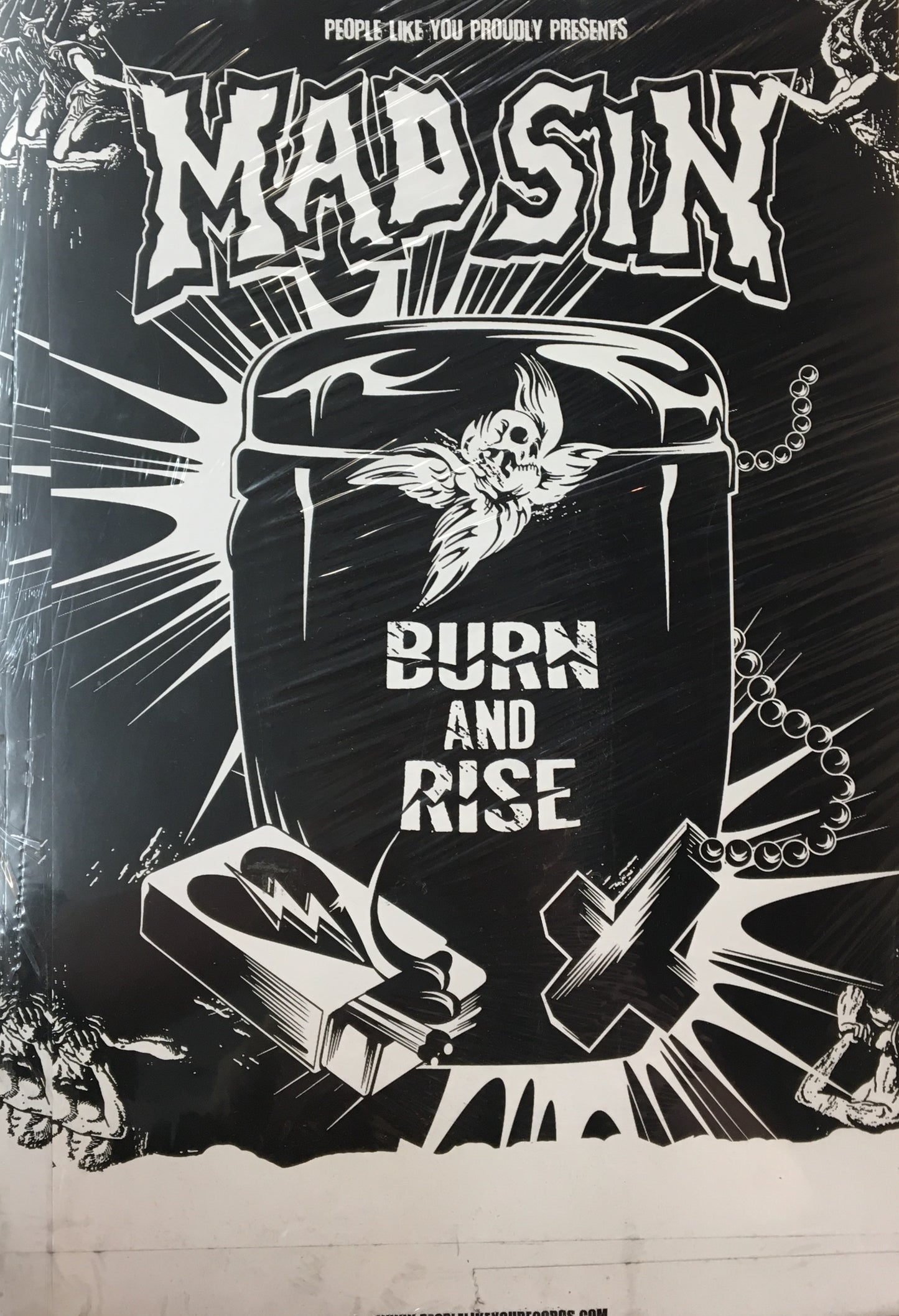 MAD SIN - BURN AND RISE POSTER