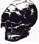 MAN IS THE BASTARD - SKULL LOGO PATCH