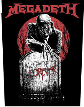 MEGADETH - FOREVER BACK PATCH
