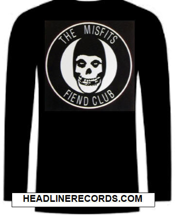 MISFITS - FIEND CLUB LONG SLEEVE TEE SHIRT