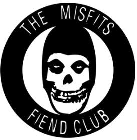 MISFITS - FIEND CLUB RUBOFF STICKER