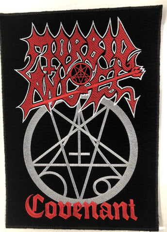 MORBID ANGEL - COVENANT EMBROIDERED BACK PATCH