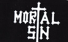 MORTAL SIN - LOGO PATCH