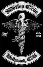 MOTLEY CRUE - HOLLYWOOD FABRIC FLAG BANNER