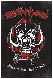 MOTORHEAD - BORN TO LOSE POSTER