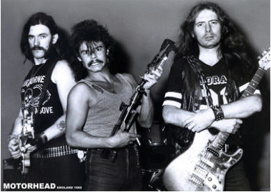 MOTORHEAD - BAND IN ENGLAND 1982 POSTER