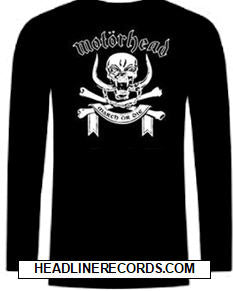 MOTORHEAD - MARCH OR DIE LONG SLEEVE TEE SHIRT