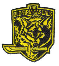 OLD FIRM CASUALS - WOLF EMBROIDERED PATCH