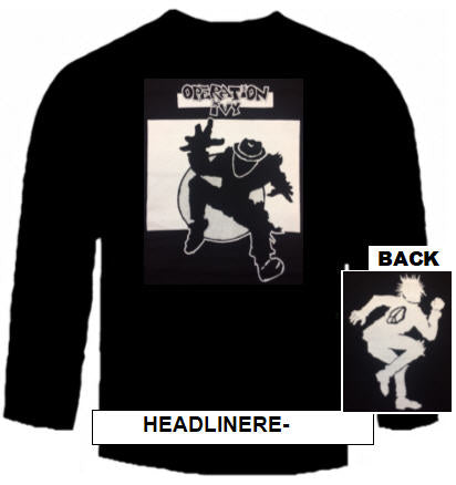 OPERATION IVY - LOGO LONG SLEEVE TEE SHIRT