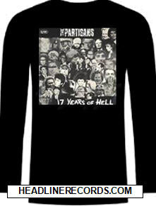 PARTISANS - 17 YEARS OF HELL LONG SLEEVE