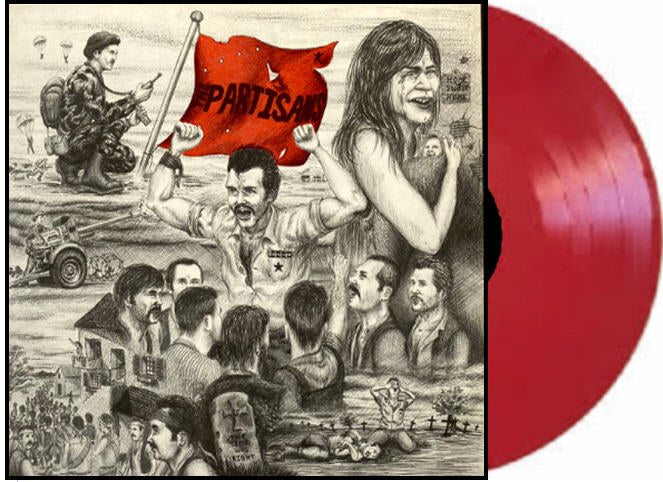 PARTISANS - THE TIME WAS RIGHT (RED)