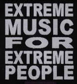 MORBID ANGELS - EXTREME MUSIC FOR EXTREME PEOPLE PATCH