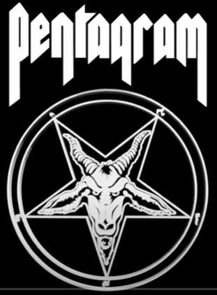 PENTAGRAM - PENTAGRAM W/ LOGO STICKER