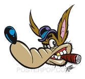 PIZZ STICKER - WOLF STICKER