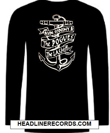 POGUES - RUM SODOMY LONG SLEEVE TEE SHIRT