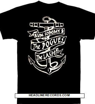 POGUES - RUM SODOMY TEE SHIRT