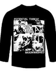 POTENTIAL THREAT - BRAINWASHED LONG SLEEVE TEE SHIRT