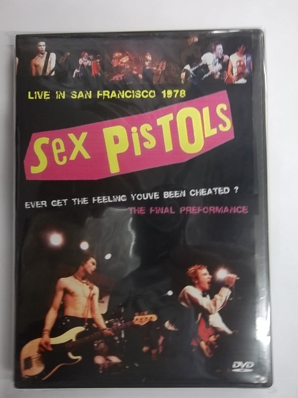 SEX PISTOLS - LIVE IN SAN FRANCISCO 1978 DVD – Headline Records