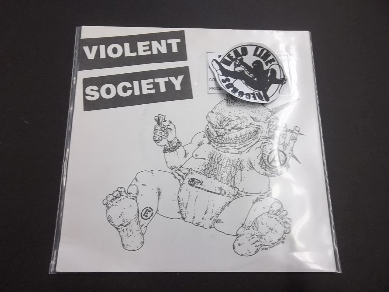 SPLIT EP - VIOLENT SOCIETY / BOILS