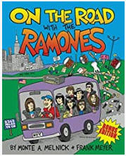 RAMONES - ON THE ROAD WITH THE RAMONES BOOK