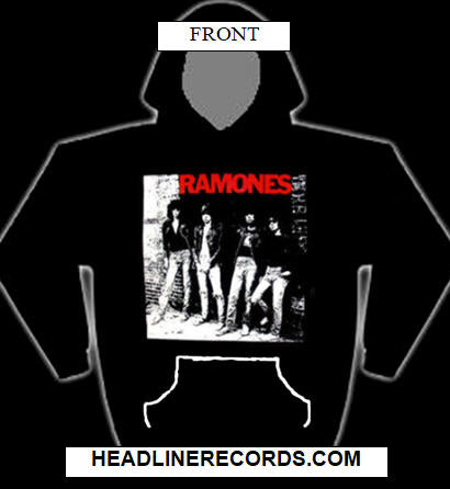 RAMONES - ROCKET TO RUSSIA HOODIE SWEATSHIRT