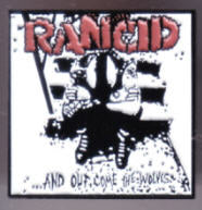 RANCID - AND OUT COME THE WOLVES ENAMEL PIN