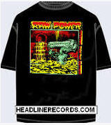 RAW POWER - SCREAM FROM THE GUTTER TEE SHIRT