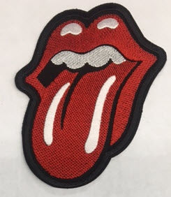 ROLLING STONES - TONGUE CUT OUT EMBROIDERED PATCH